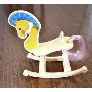 Vintage Kelly Barbie's Little Sister Rocking Hobby Horse My Very Own Nursery